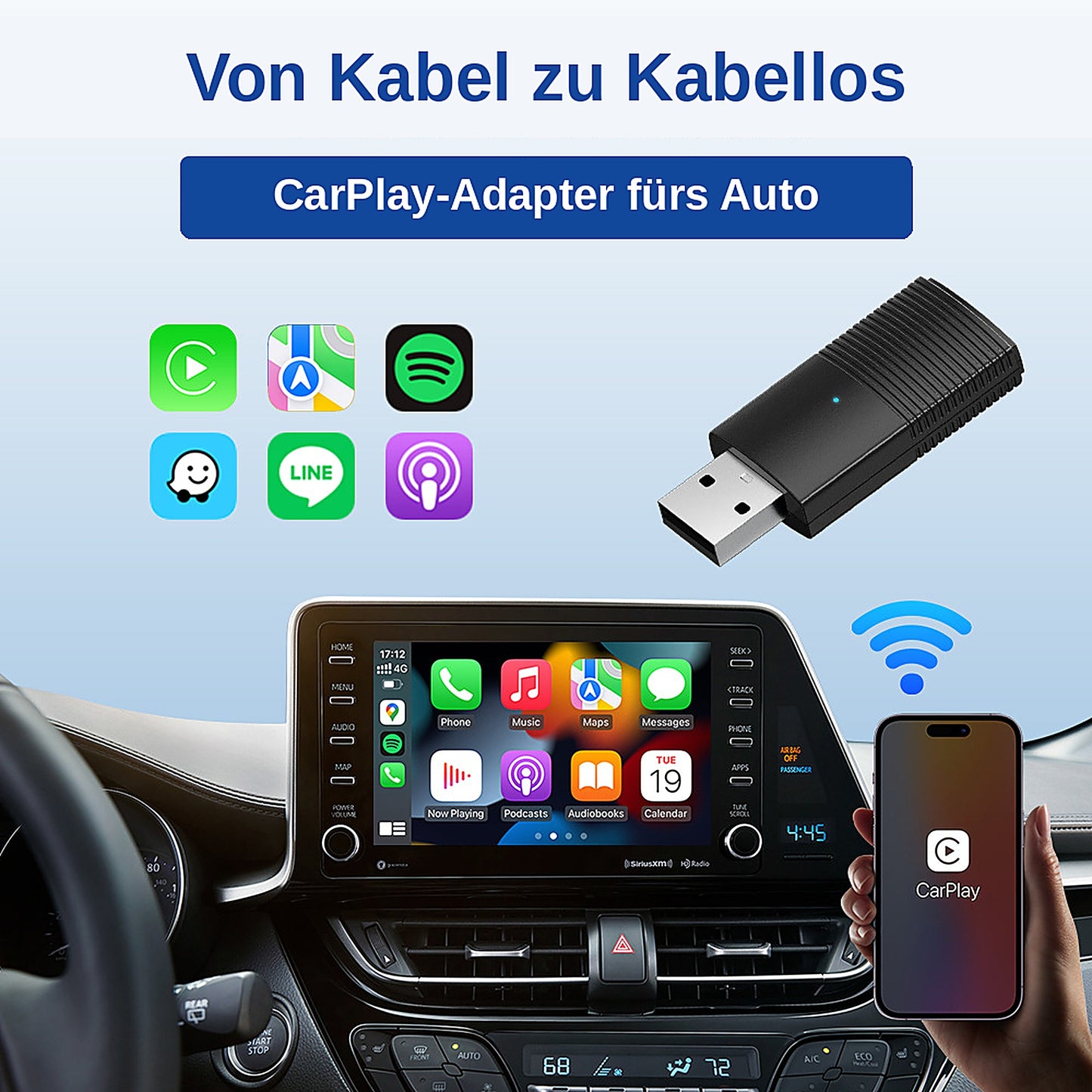 Wireless CarPlay Adapter